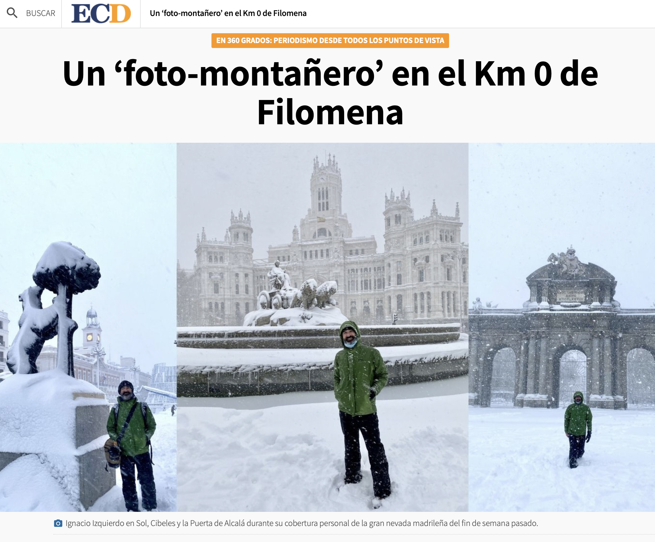 para agregar Médico Terminal Entrevista en El Confidencial Digital - Crónicas de una cámara